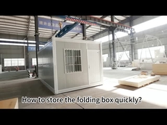 Trang web di động bằng thép mạ kẽm đúc sẵn Văn phòng Túp lều OEM