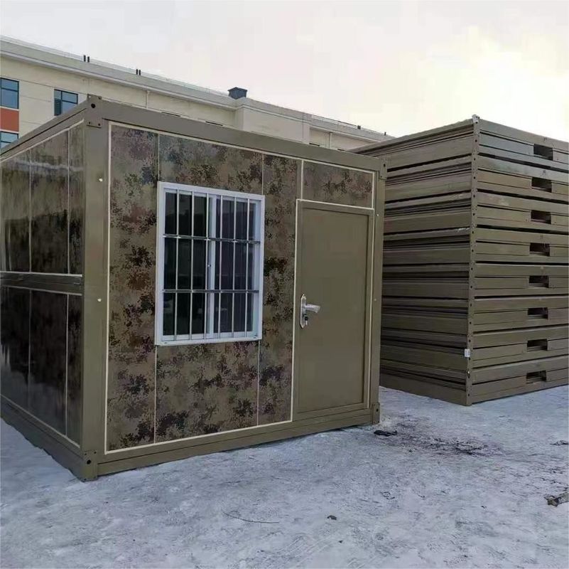 Thép mạ kẽm chống ăn mòn Nhà mô-đun di động Tòa nhà văn phòng