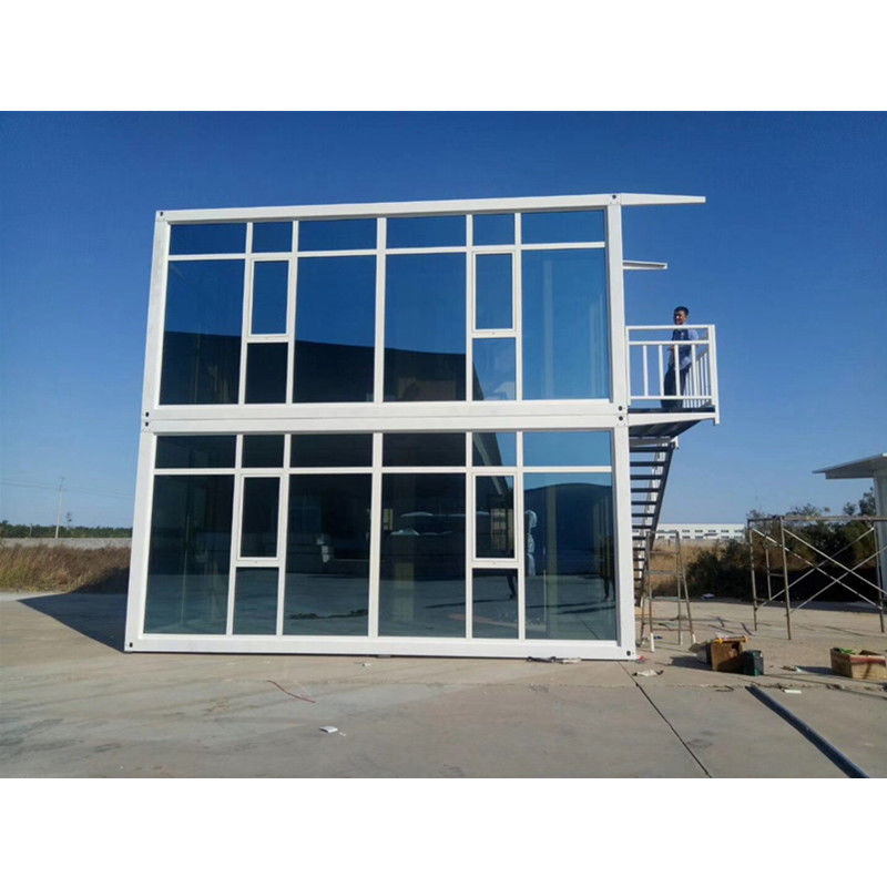 Nhà lắp ghép Eps di động sang trọng hai tầng Nhà container cho khu dân cư