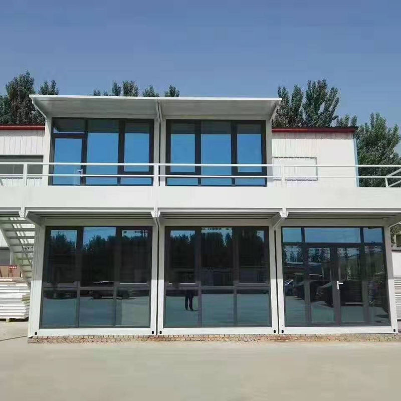 Glass Core Prefab Nhà chứa gấp có thể mở rộng cho cuộc sống hiện đại Vận chuyển