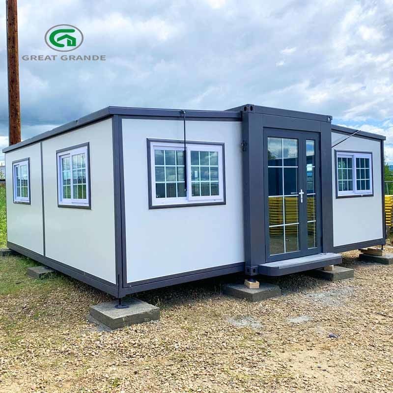 Hộp đựng gấp đôi mở rộng Brande dành cho thị trường tái thiết thảm họa sau chiến tranh