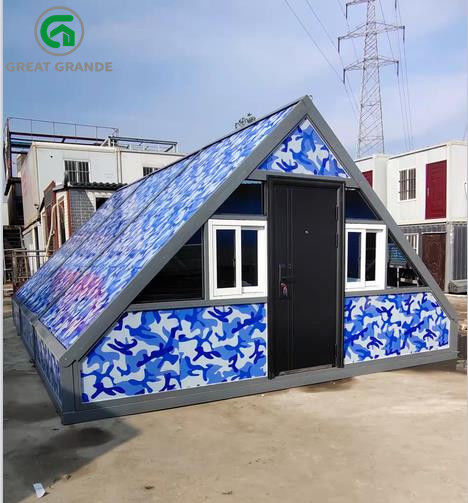 Hình tam giác di động Hộp đựng văn phòng có thể gập lại Màu tùy chọn Trang chủ Trang chủ Cơ sở cắm trại Thép