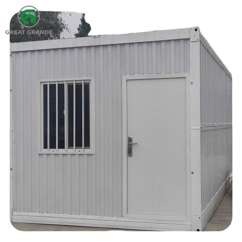 Bức tường lợp Prefab Lớp chứa Nhà cách nhiệt Lông đá Địa điểm ký túc xá