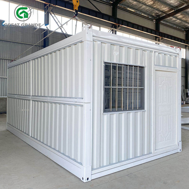 Bức tường lợp Prefab Lớp chứa Nhà cách nhiệt Lông đá Địa điểm ký túc xá
