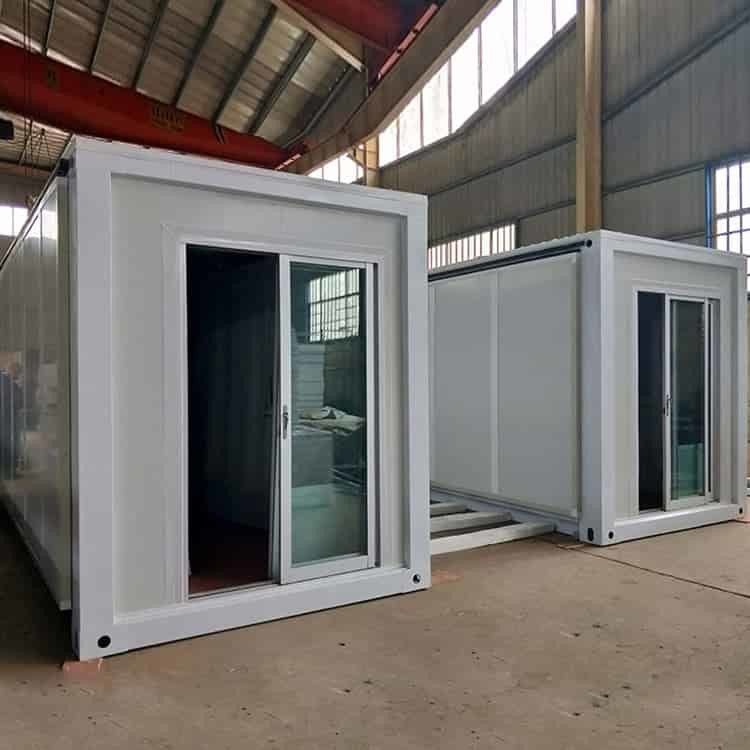 ODM Động thái mở rộng nhà tiền chế hiệu quả trên cùng 2.46 ~ 2.59m Độ cao trong nhà