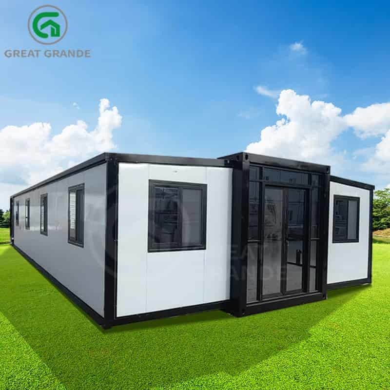 20ft Nhà mô-đun có thể mở rộng Nhà sản xuất Xây dựng mạnh mẽ Trò sống ngoài lưới Đơn giản lắp đặt