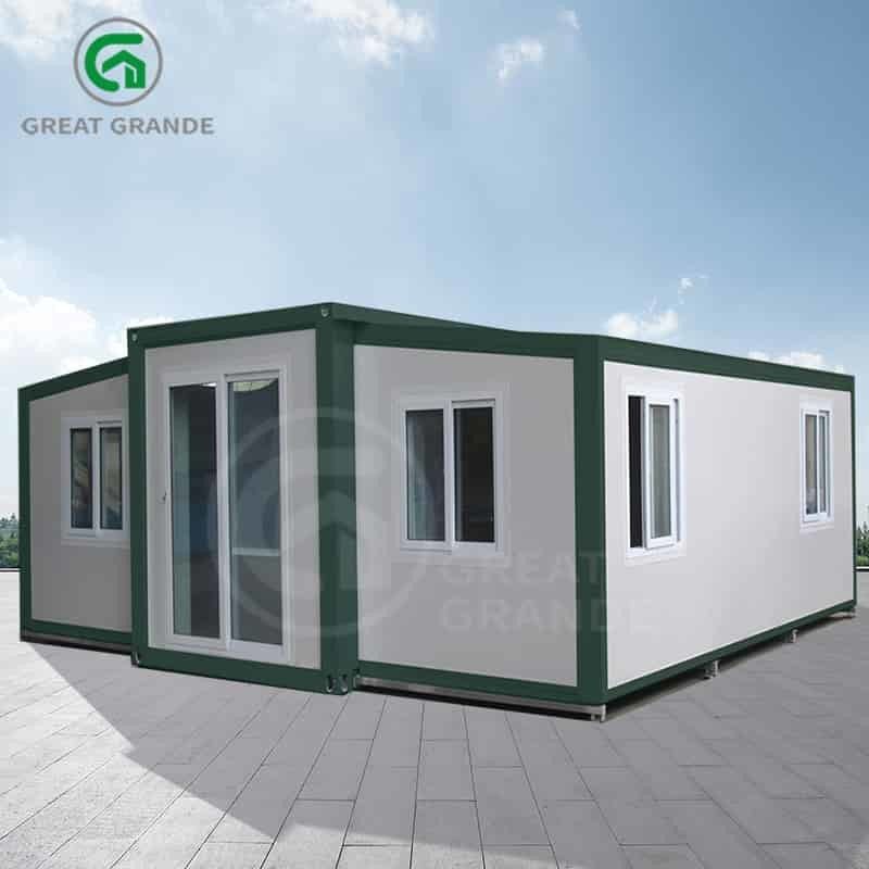 20ft Nhà mô-đun có thể mở rộng Nhà sản xuất Xây dựng mạnh mẽ Trò sống ngoài lưới Đơn giản lắp đặt