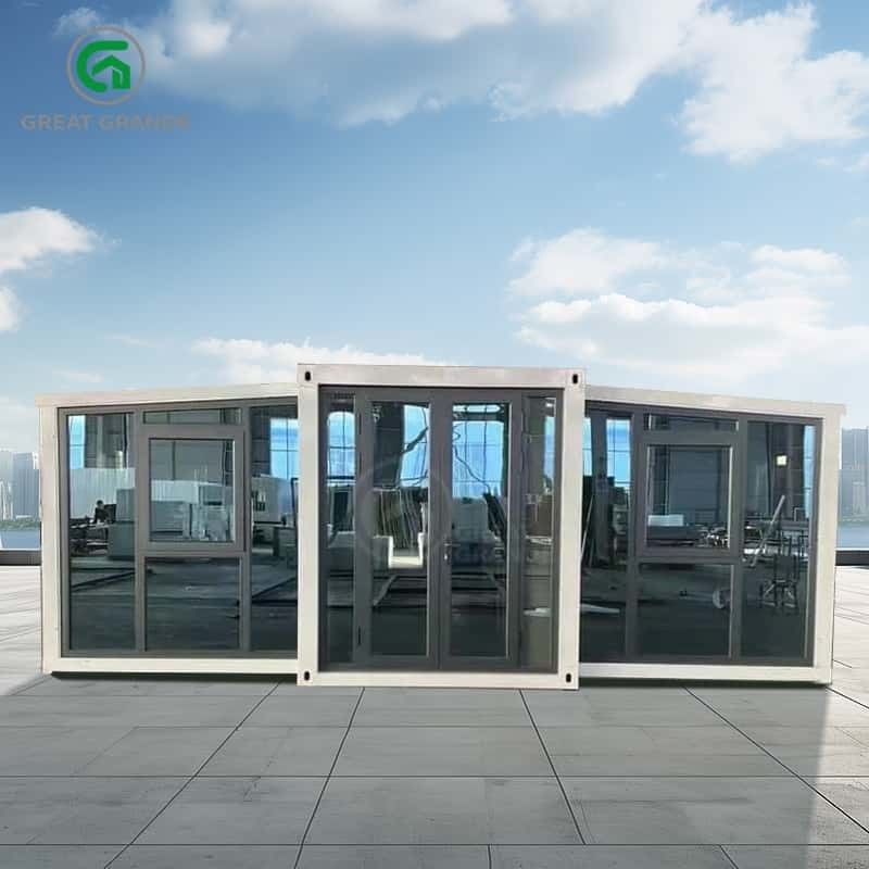 20FT Thùng chứa vận chuyển mở rộng Nhà sản xuất tấm tổng hợp cho tường cách nhiệt và cách âm
