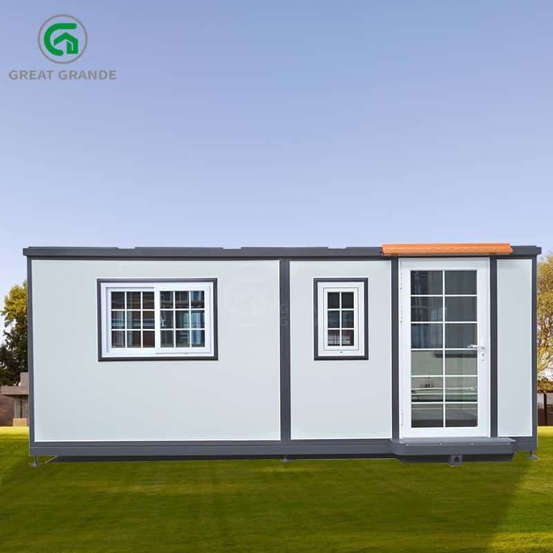 20FT Nhà có thể mở rộng Nhà sản xuất thùng chứa Dễ dàng di chuyển Ba trong một nhiều màu sắc