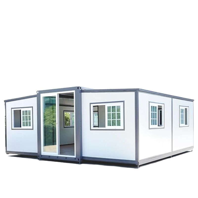 20FT Nhà cầm tay Prefab Nhà sản xuất nhà máy Prefab EPS tấm sandwich sàn da