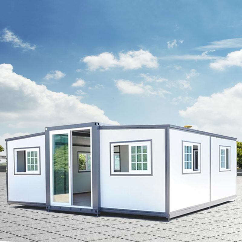 20FT Nhà cầm tay Prefab Nhà sản xuất nhà máy Prefab EPS tấm sandwich sàn da