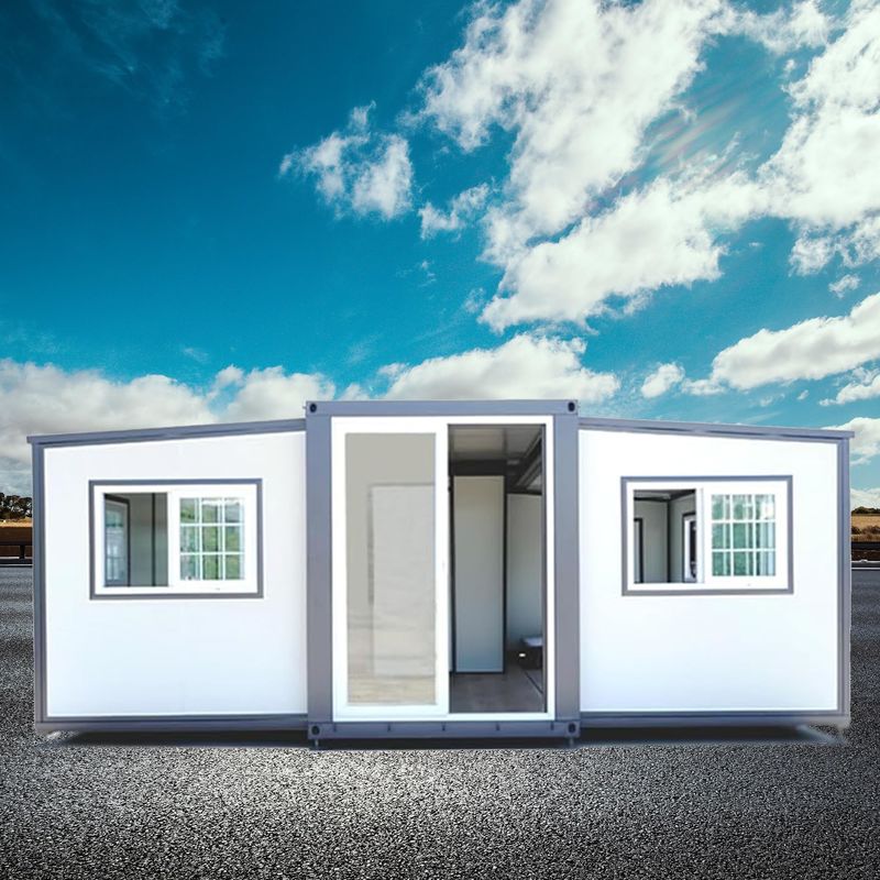 20FT Nhà cầm tay Prefab Nhà sản xuất nhà máy Prefab EPS tấm sandwich sàn da
