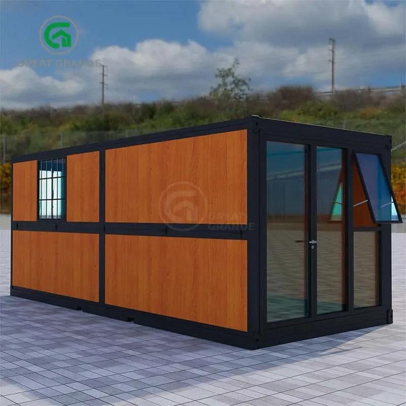 20ft Gập nhà di động Nhà sản xuất Gập giường giường gỗ tấm ngũ cốc Rock Wool Board