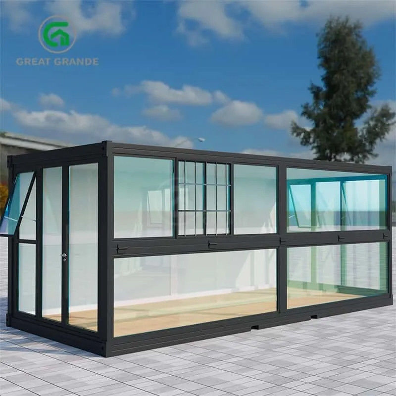 20ft Gập nhà di động Nhà sản xuất Gập giường giường gỗ tấm ngũ cốc Rock Wool Board