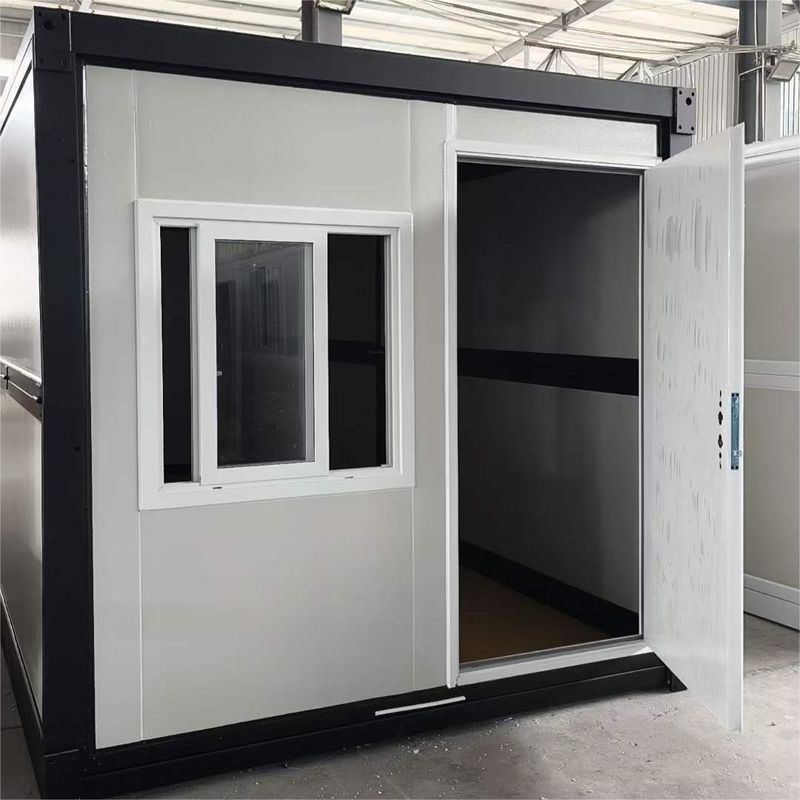 Nhà chứa gấp 20ft Nhà sản xuất ống vuông Thép kẽm Lắp đặt nhanh