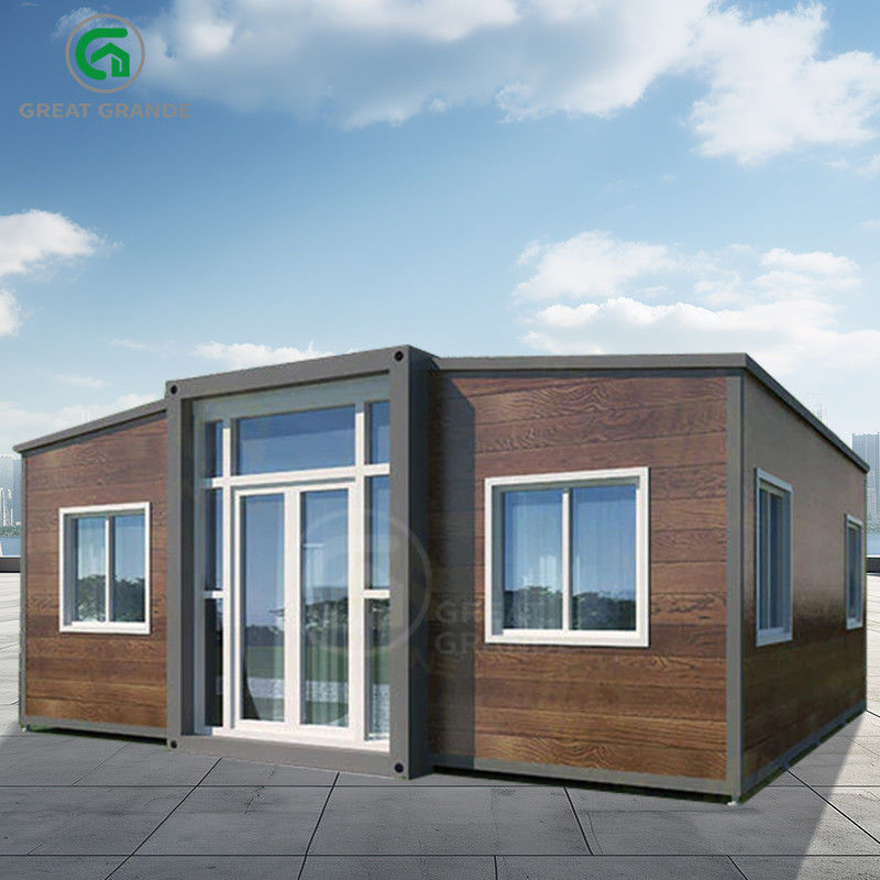 Nhà Prefab có thể mở rộng Side Top T50 Eps Board Outdoor Height 2.86m gỗ hoặc tùy chỉnh