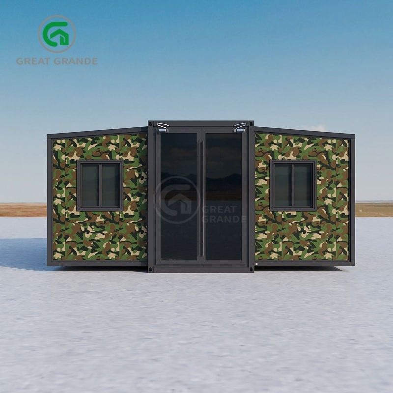Nhà có thể mở rộng 5600 mm * 6300 mm * 2250 mm Không gian bên trong Cài đặt nhanh