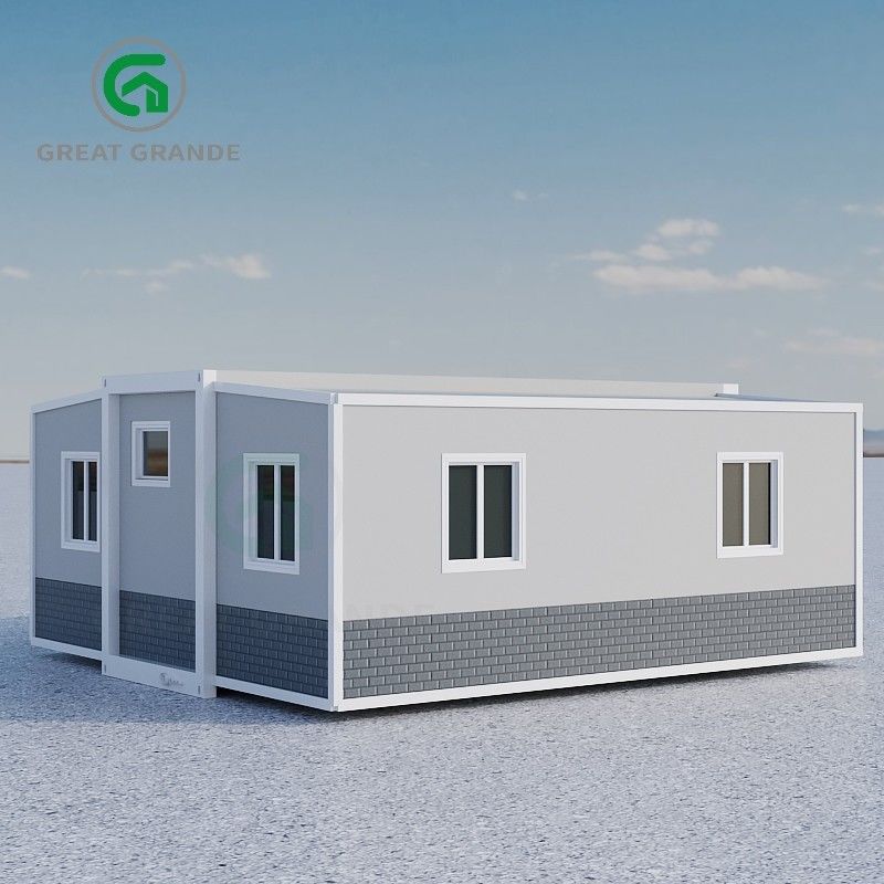 Nhà thép Prefab Dễ lắp ráp Nhà Prefab Đối với tải lượng tuyết 1.0 KN / m2