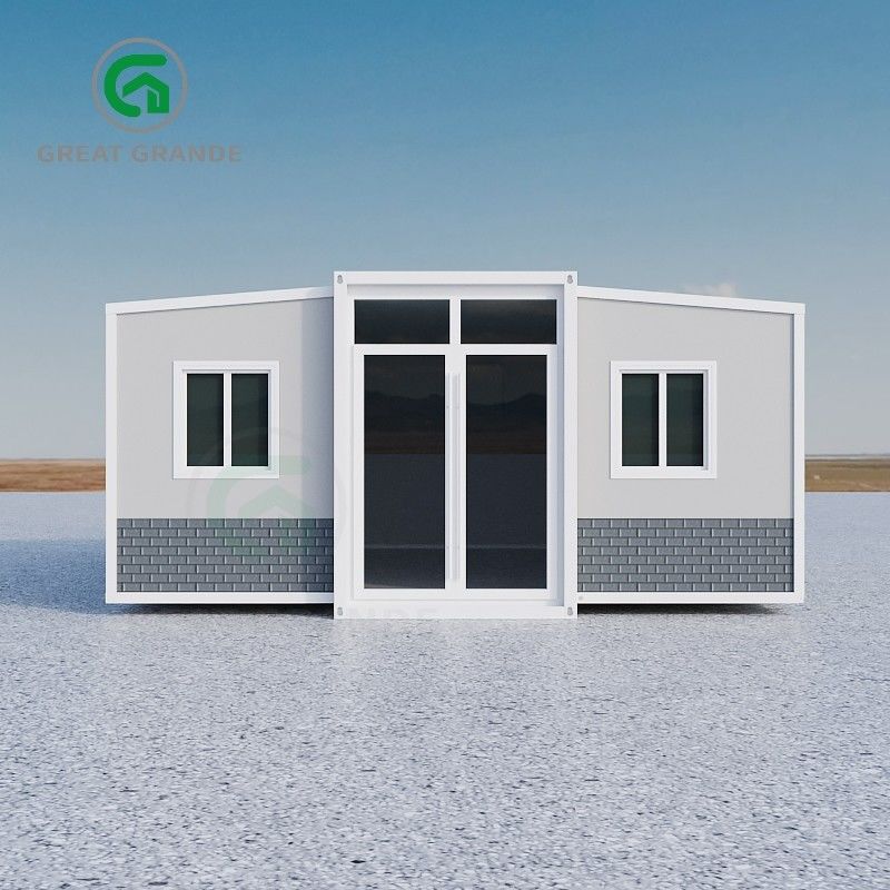 Nhà thép Prefab Dễ lắp ráp Nhà Prefab Đối với tải lượng tuyết 1.0 KN / m2