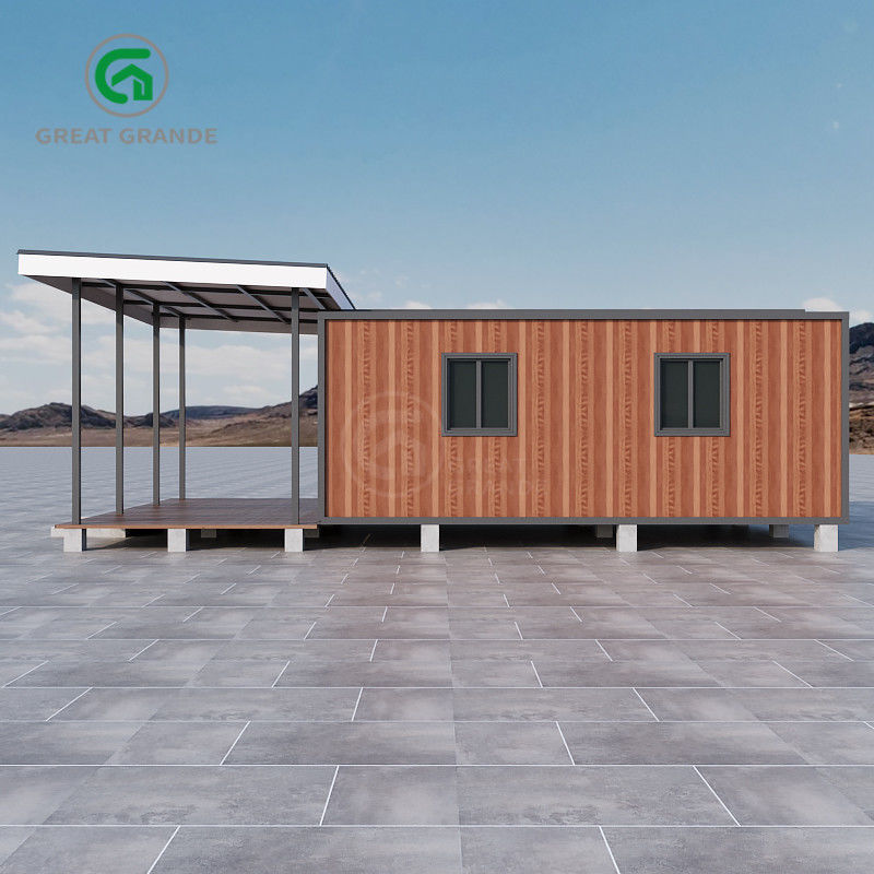 Nhà Prefab có thể mở rộng chống thời tiết Giá trị R 2.95K.m/W Dễ dàng vận chuyển