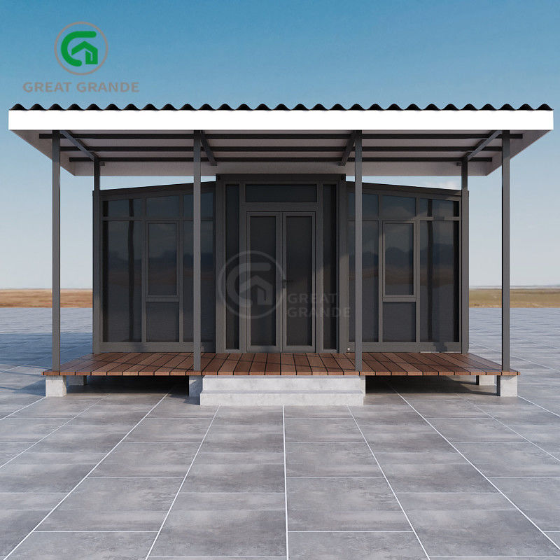 Nhà Prefab có thể mở rộng chống thời tiết Giá trị R 2.95K.m/W Dễ dàng vận chuyển