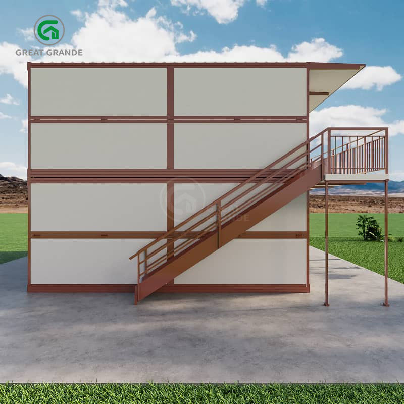 Container đặc biệt thép cửa chống trộm nhà chứa gấp với 15 năm tuổi thọ