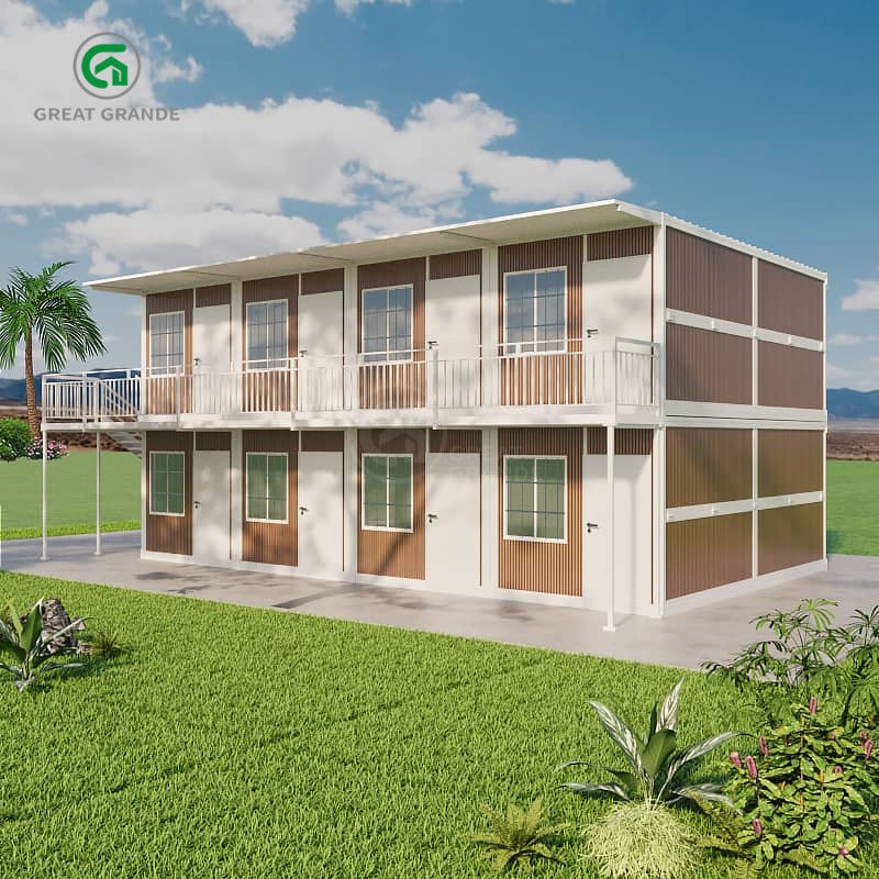 Thiết kế mái nhà nghiêng Thùng gấp nhà thép đúc kết nối góc mảnh thép tấm tuổi thọ hơn 15 năm