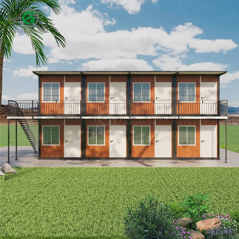 20ft Xây dựng Nhà container Nhà máy Chỗ ngủ của công nhân