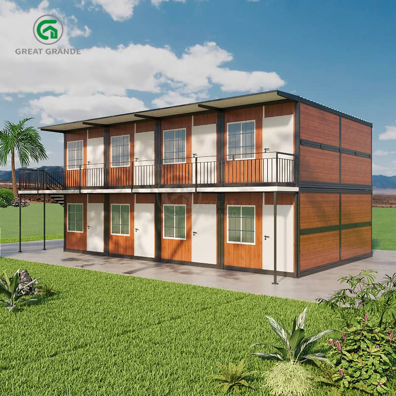 20ft Xây dựng Nhà container Nhà máy Chỗ ngủ của công nhân