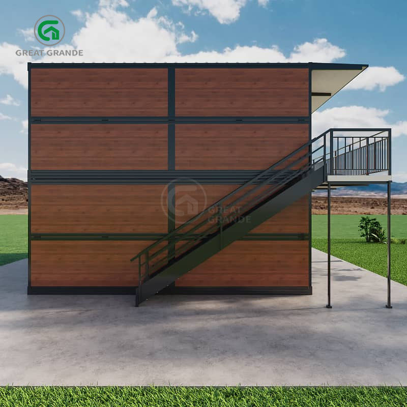 20ft Xây dựng Nhà container Nhà máy Chỗ ngủ của công nhân