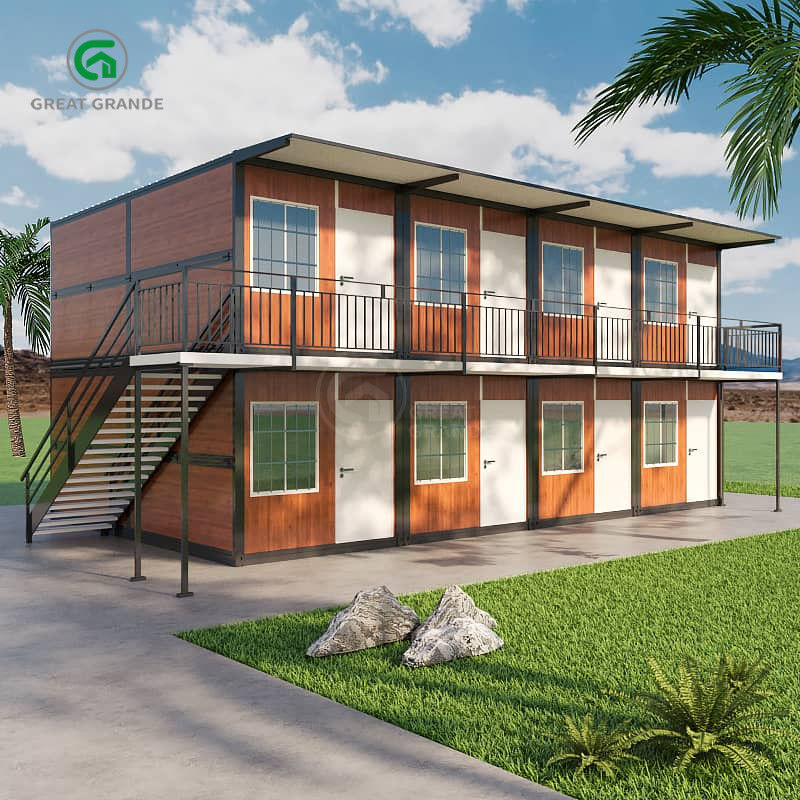 20ft Xây dựng Nhà container Nhà máy Chỗ ngủ của công nhân