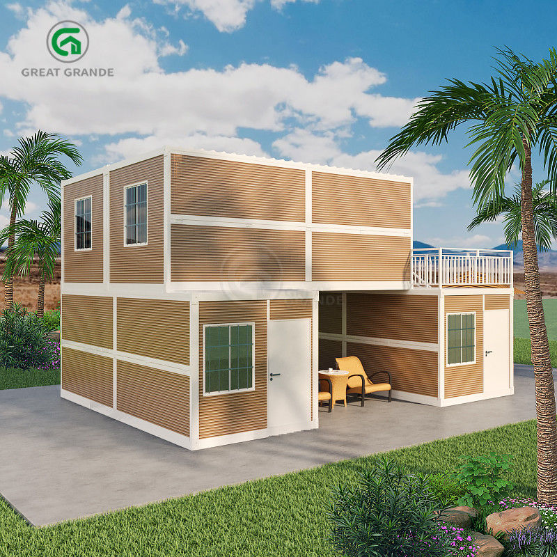 Xây dựng và vận chuyển Ưu điểm Nhà container gấp chỉ trong 4 bước cài đặt nhanh