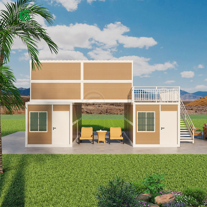 Xây dựng và vận chuyển Ưu điểm Nhà container gấp chỉ trong 4 bước cài đặt nhanh