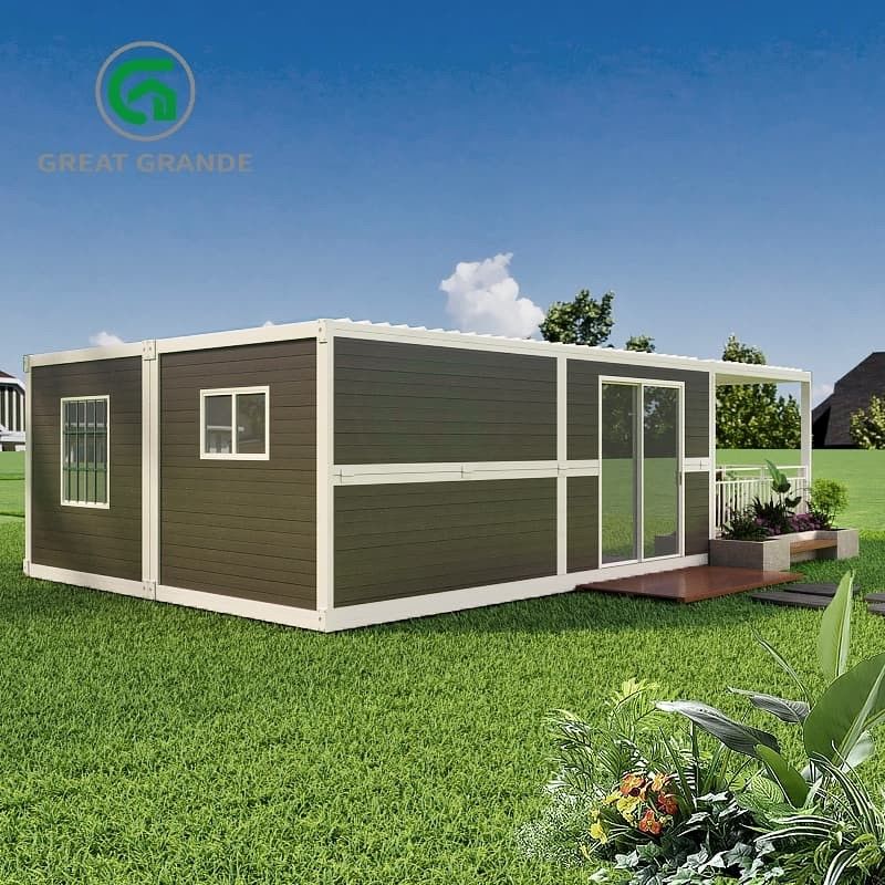 Sản xuất đơn giản hóa Chất chứa gấp Nhà cài đặt sẵn Tính năng lắp ráp nhanh để lắp đặt
