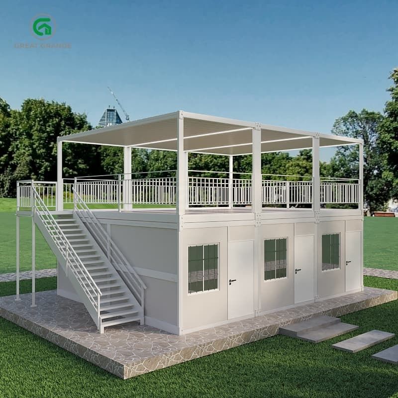 Chất chứa gấp khung thép bền cho nhà Giải pháp đa năng cho các nơi trú ẩn cứu trợ thảm họa 2.0 KN / m2 Áp suất sàn